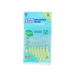 TePe Extra Soft szczoteczki międzyzębowe 5 zielone (0,8 mm) 8 szt