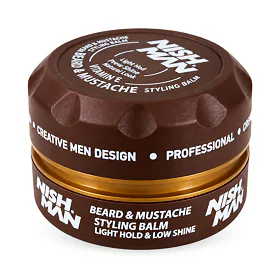 NISH MAN Beard & Mustache Styling Balm 100 ml