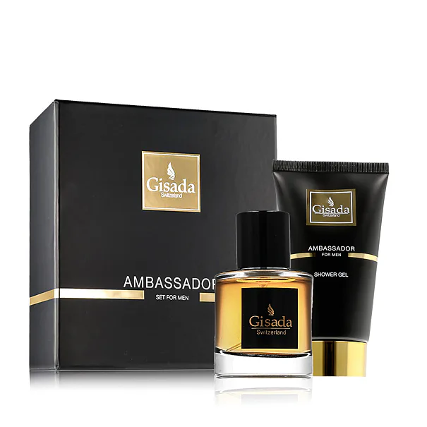 gisada ambassador for men woda perfumowana 50 ml   zestaw  