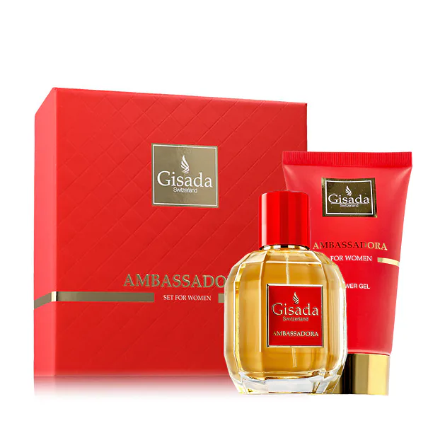 gisada ambassadora woda perfumowana 50 ml   zestaw  