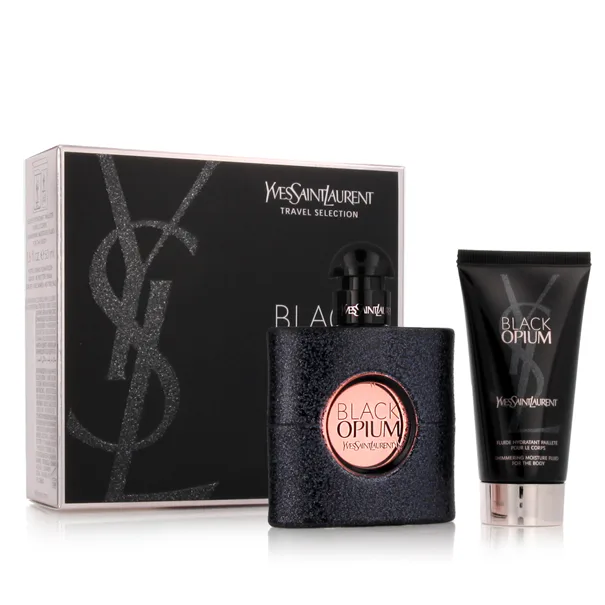 yves saint laurent black opium woda perfumowana 50 ml   zestaw  