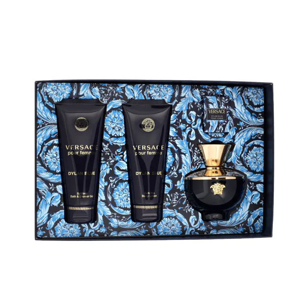 versace versace pour femme dylan blue woda perfumowana 100 ml   zestaw  