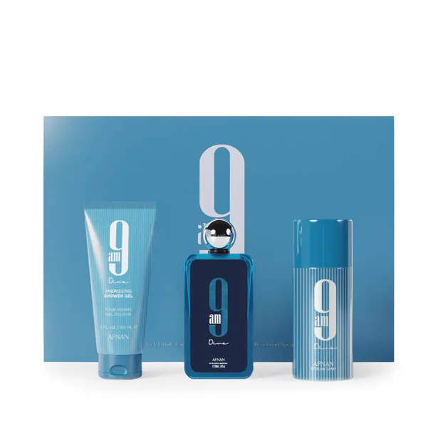 afnan perfumes 9am dive woda perfumowana 100 ml   zestaw  