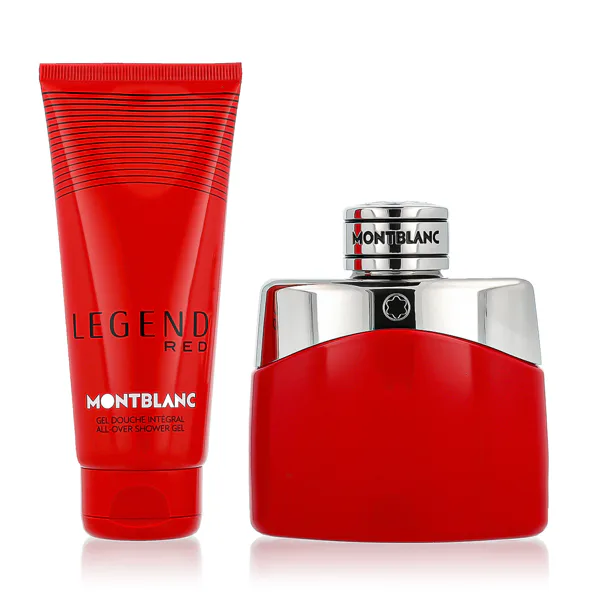 montblanc legend red woda perfumowana 50 ml   zestaw  