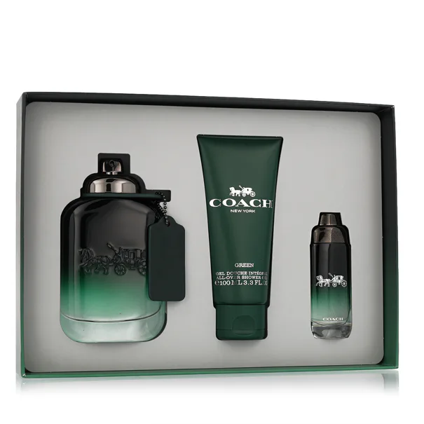 coach coach green woda toaletowa 100 ml   zestaw  