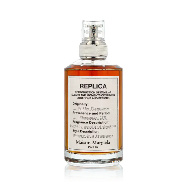 maison margiela by the fireplace