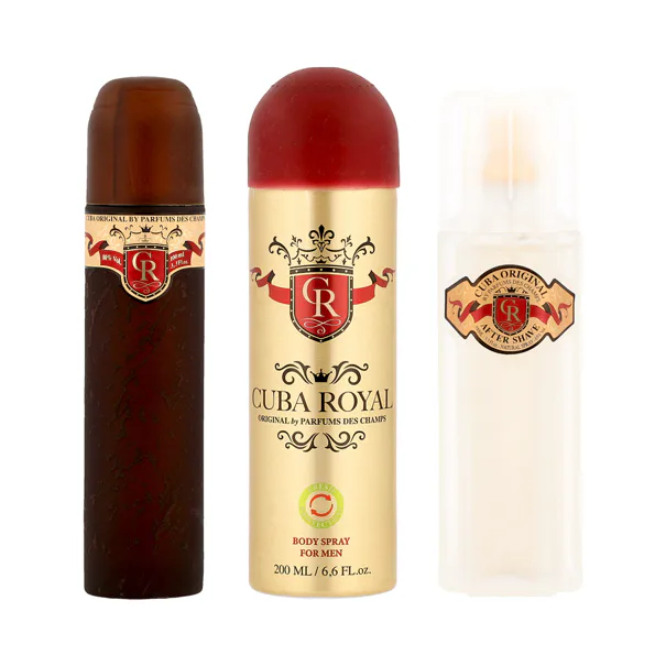 cuba cuba royal woda po goleniu 100 ml   zestaw  