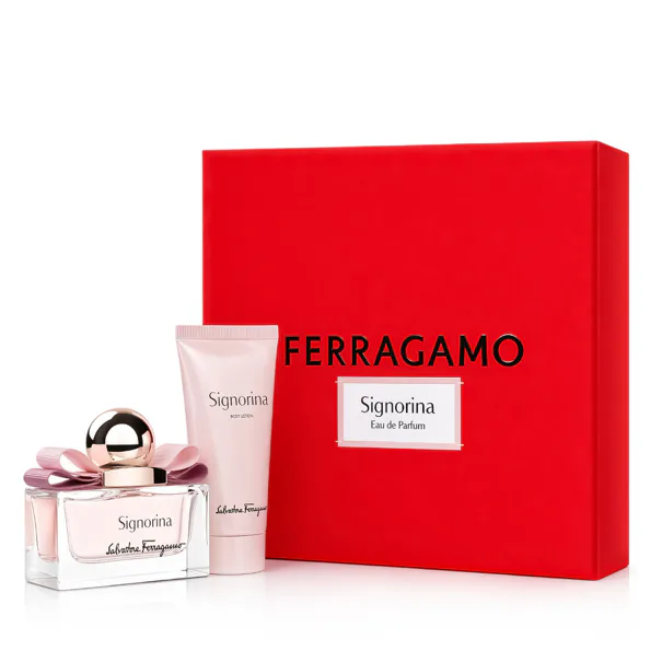 salvatore ferragamo signorina woda perfumowana 30 ml   zestaw  