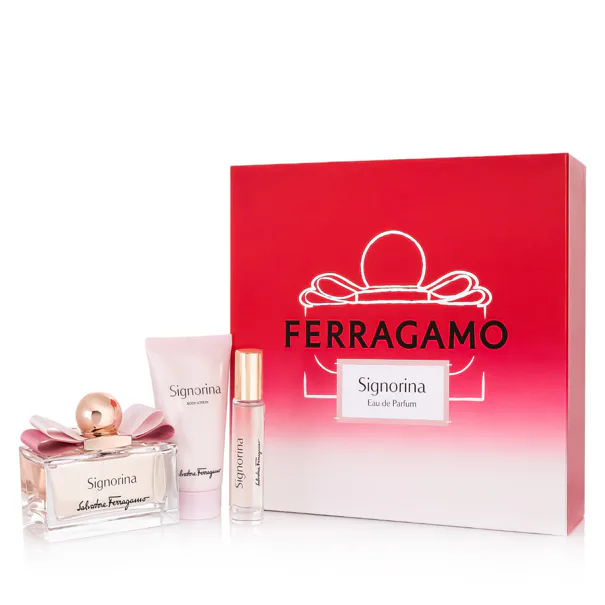 salvatore ferragamo signorina woda perfumowana 100 ml   zestaw  