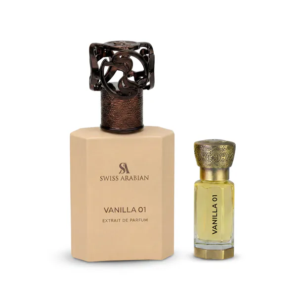 swiss arabian vanilla 01 olejek perfumowany 50 ml   zestaw  